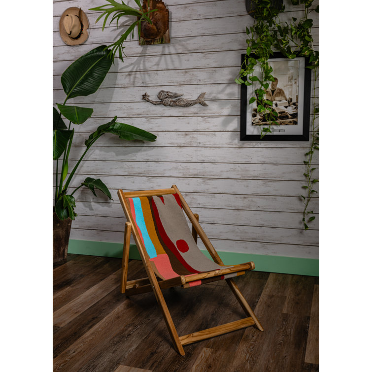 Wooden deck chair discount frame